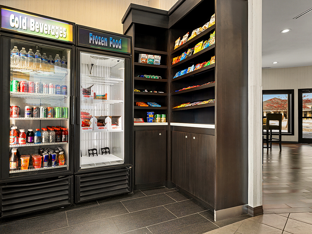 Vending area at Sonesta Essential Indianapolis Airport